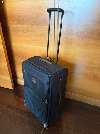 Maleta Samsonite Vintage con Ruedas y Llaves
