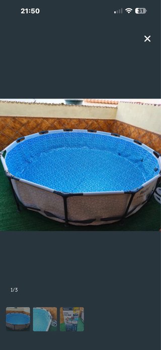 Piscina desmontable grande