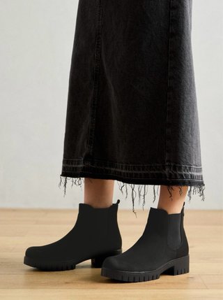 Botines negros