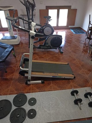 Cinta de correr plegable
