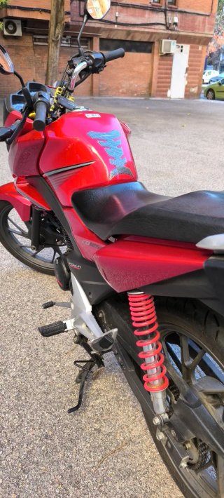 Honda CB125F Roja ITV 2028