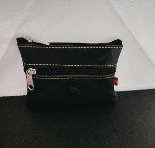 Monedero piel España negro