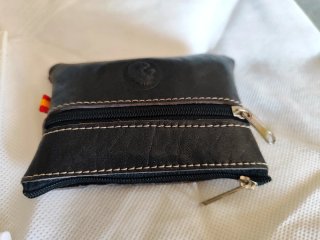 Monedero piel España negro