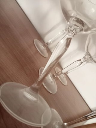 Set de 5 Copas de Cristal