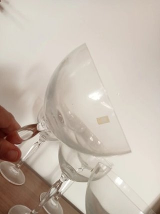 Set de 5 Copas de Cristal