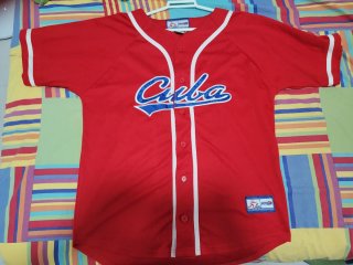 Camiseta casaca profesional Cuba L XL