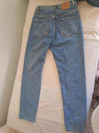 Pantalones vaqueros Stradivarius Mom Talla S