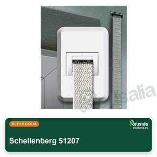 Schellenberg 51207 guía correa persiana