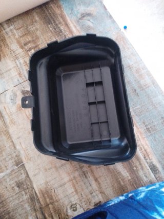 Tapa de batería negra, k-xct 125