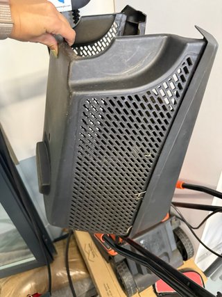 Cortacésped Eléctrico Naranja black+ decker