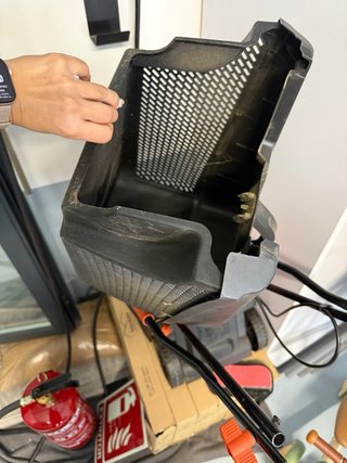 Cortacésped Eléctrico Naranja black+ decker