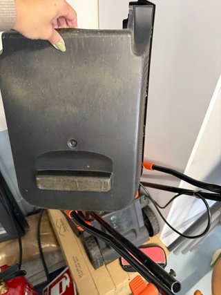 Cortacésped Eléctrico Naranja black+ decker