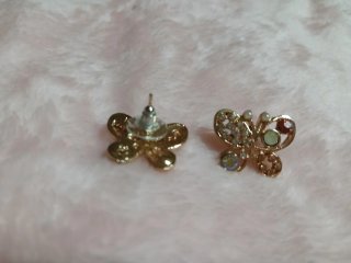 Pendientes Mariposa Brillantes Multicolor
