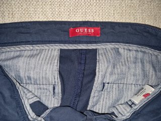 Pantalones Chinos Azules