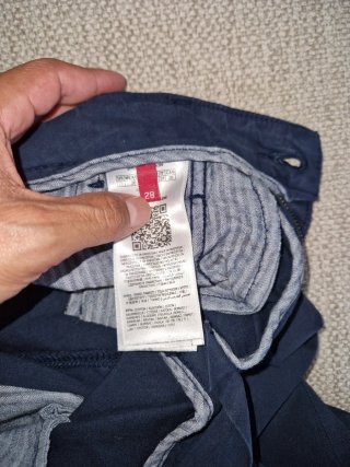 Pantalones Chinos Azules