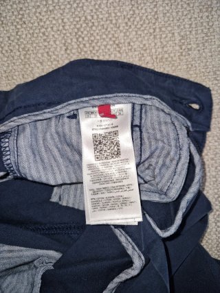 Pantalones Chinos Azules