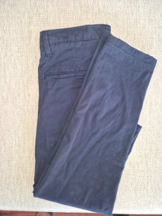 Pantalones Chinos Azules