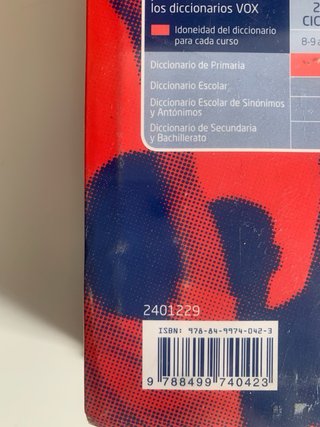 Diccionario Escolar de Sinónimos y Antónimos