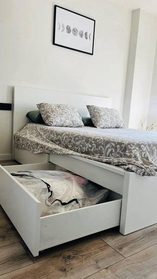 Cama Canapé Matrimonial con Cajones