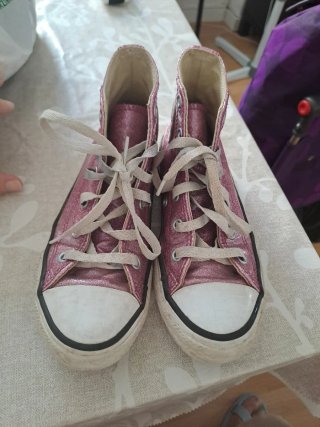 Zapatillas niña Converse All Star rosas