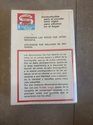 Diccionario español - francés