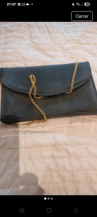 Cartera de fiesta negra