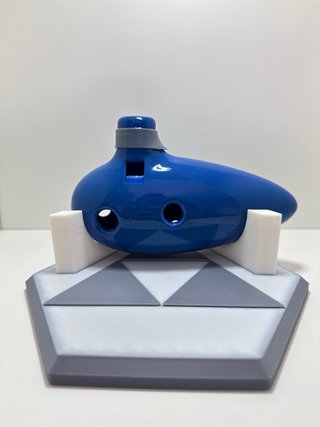 Ocarina Réplica Zelda con Soporte