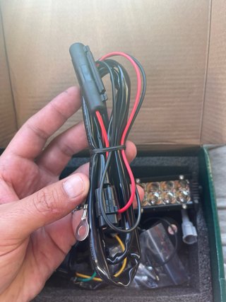 Barra LED Moto Kit Completo