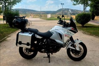 KTM 1290 Super Adventure T Gris/Blanco