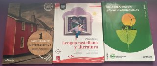 Lote libros 1 bachillerato