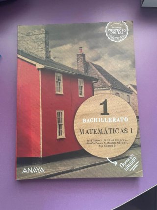 Lote libros 1 bachillerato