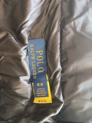 Abrigo Negro Polo Ralph Lauren