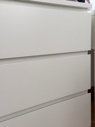 Cómoda IKEA MALM 6 cajones blanca