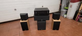 Home cinema 5.1 HECO con amplificador 350€ pioneer