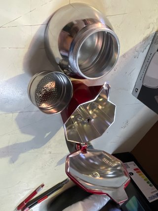 Cafetera Moka Induction Bialetti Roja