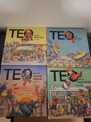Colección libros Teo. 31 volúmenes.