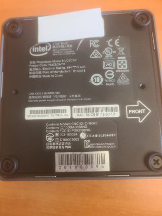 Mini PC Intel NUC6CAYH