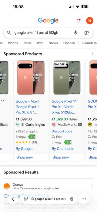 Google Pixel 11 pro XL, Rosa, precintado, funda