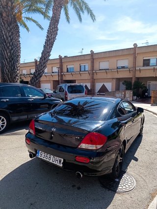 Hyundai Coupe pegatina B