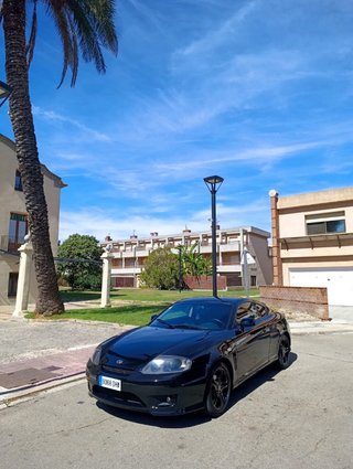 Hyundai Coupe pegatina B