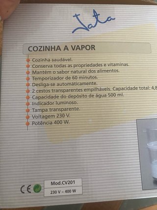 Vaporera Jata Cocina al Vapor