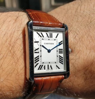 Cartier Tank Solo 2715 Reloj Cuadrado 27x35mm