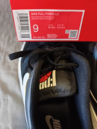 Zapatillas Nike Air Force Negras Talla 42