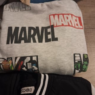 Sudadera Marvel Gris y Multicolor