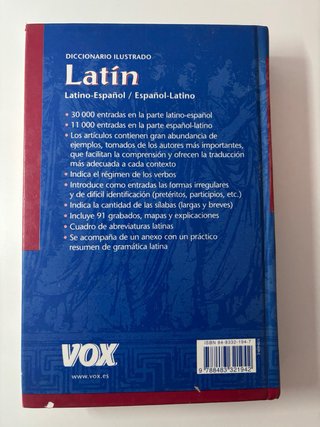 Diccionario ilustrado Latin with apendice / Latin