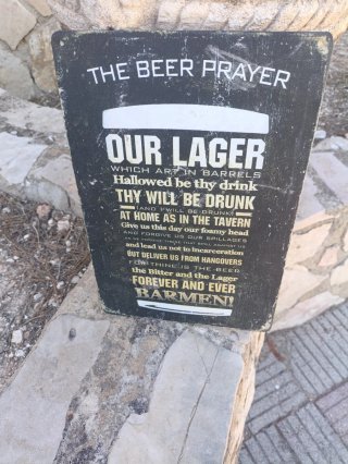 Cartel Metálico Cerveza The Best Beer