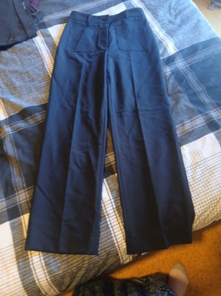 Pantalón ancho negro