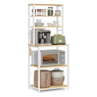 Estante de Cocina de 6 Niveles con 6 Ganchos