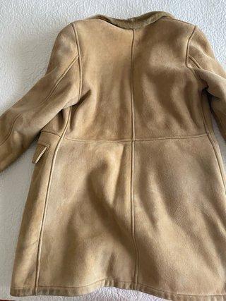 Pelliza piel color Camel, mujer