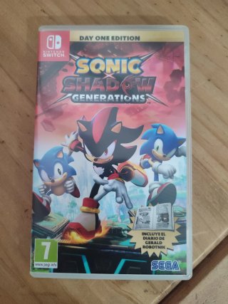 Sonic Shadow Generations Nintendo Switch Day One